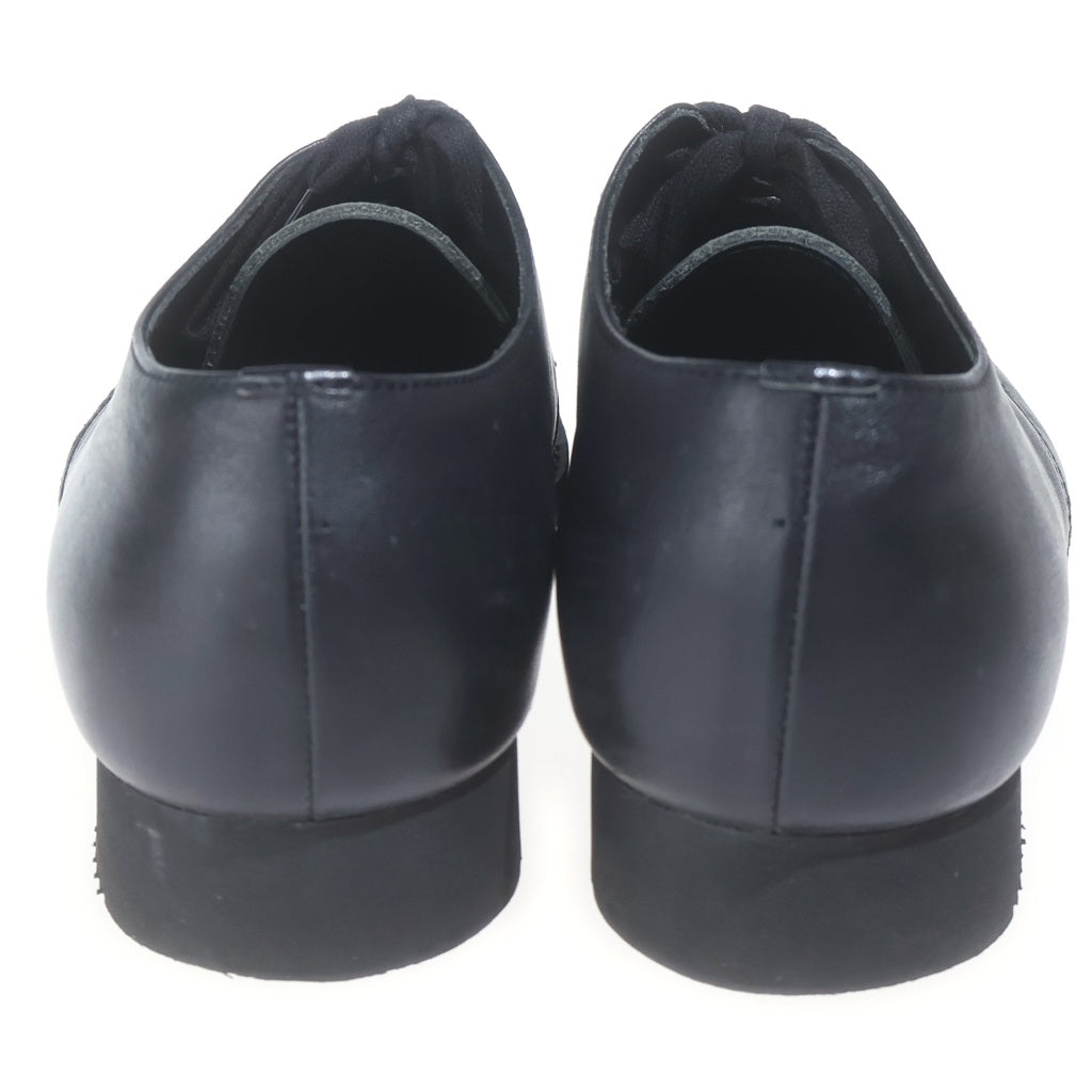 COMME des GARCONS(コムデギャルソン) プレーントゥ レザー シューズ ブラック レディース