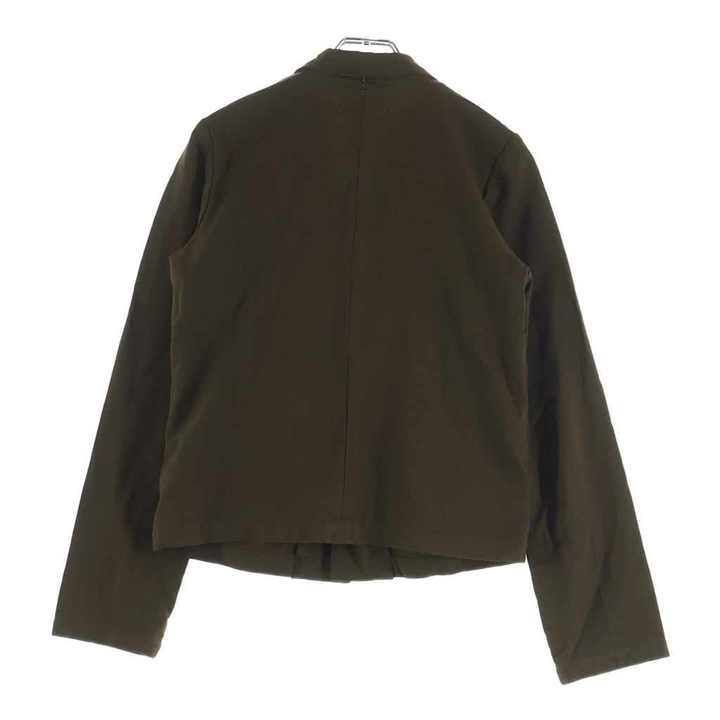 robe de chambre COMME des GARCONS(ローブドシャンブル コムデギャルソン) フリル装飾 ポリエステル ジャケット カーキ RJ-100370 AD1999 レディース