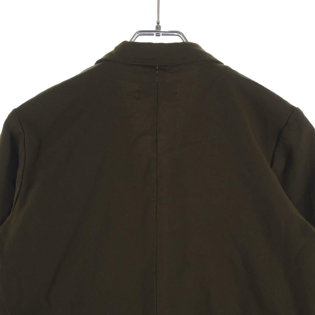 robe de chambre COMME des GARCONS(ローブドシャンブル コムデギャルソン) フリル装飾 ポリエステル ジャケット カーキ RJ-100370 AD1999 レディース