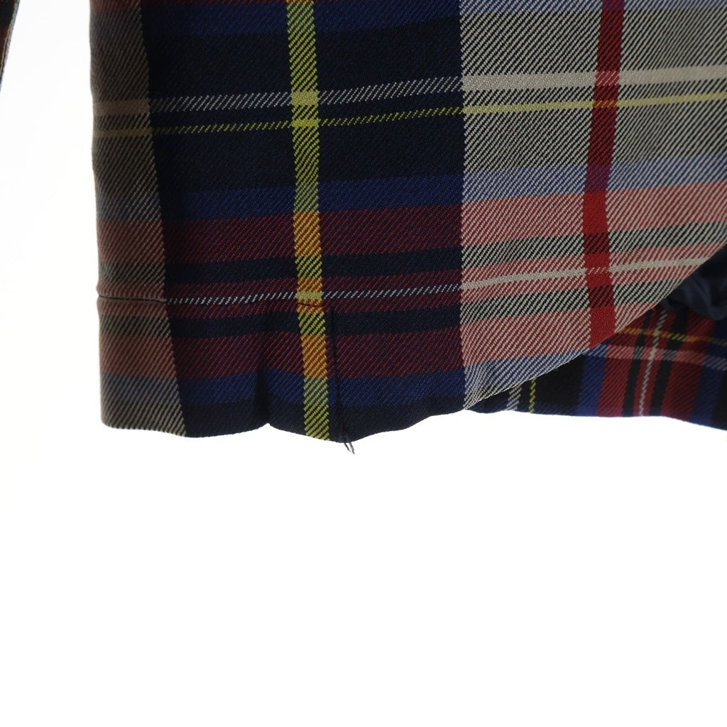 COMME des GARCONS COMME des GARCONS(コムデギャルソンコムデギャルソン) 07AW タータンチェック ポリ縮絨 テーラードジャケット マルチ レディース RT-J031 AD2007