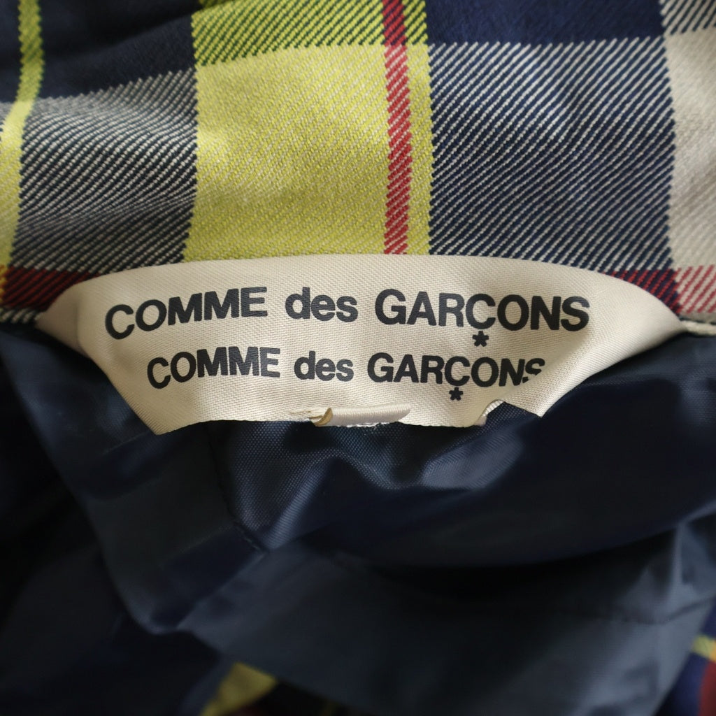 COMME des GARCONS COMME des GARCONS(コムデギャルソンコムデギャルソン) 07AW タータンチェック ポリ縮絨 テーラードジャケット マルチ レディース RT-J031 AD2007