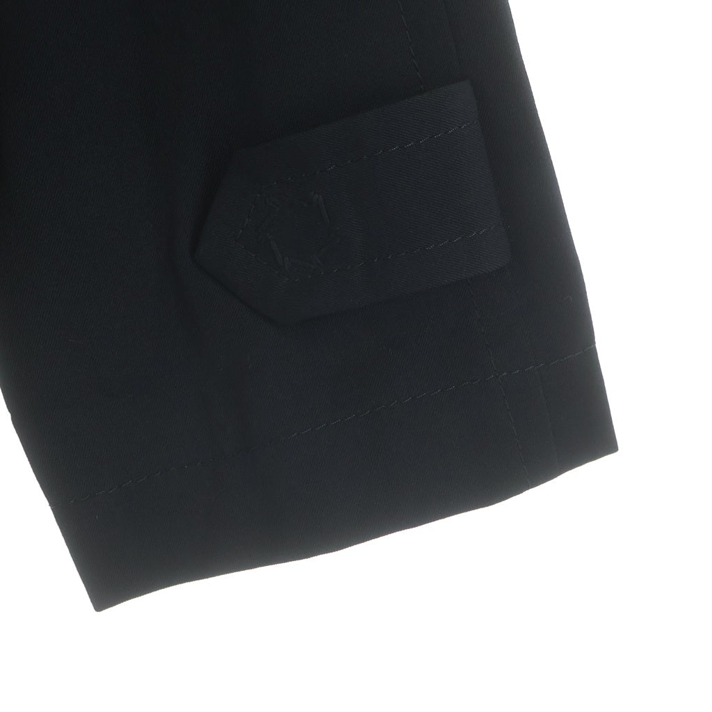 tricot COMME des GARCONS(トリコ コム デ ギャルソン) 04AW スナップボタン ショート トレンチコート ブラック レディース TN-C025 AD2004