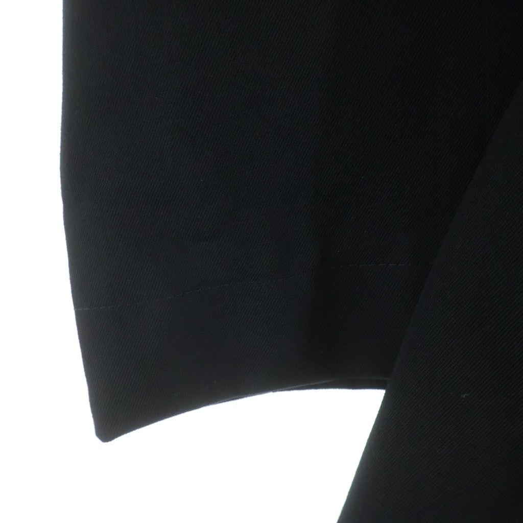 COMME des GARCONS COMME des GARCONS(コムデギャルソンコムデギャルソン) ウールギャバ スカラップ トレンチコート ブラック レディース RU-C019 AD2008