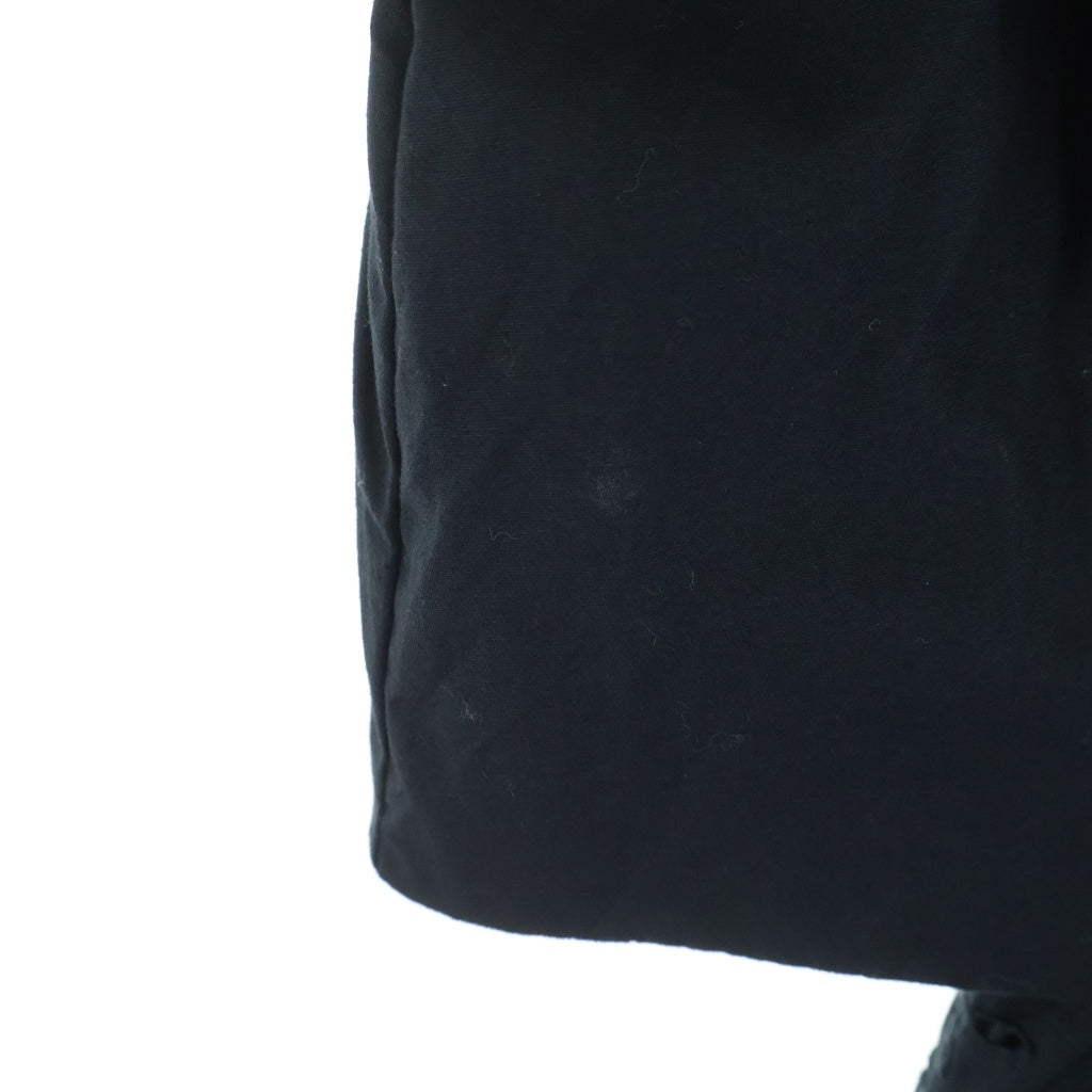 COMME des GARCONS COMME des GARCONS(コムデギャルソンコムデギャルソン) 10SS パンチング カットワークレース コットン ロングシャツ シングルコート ブラック レディース RE-C003 AD2009