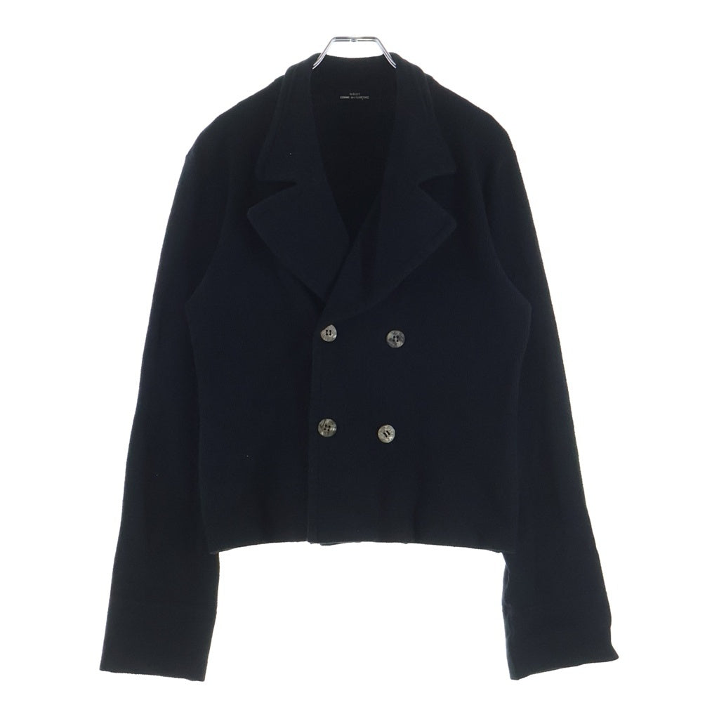 tricot COMME des GARCONS(トリコ コム デ ギャルソン) コーデュロイ ピーコート ジャケット ブラック レディース TT-040030 AD1993
