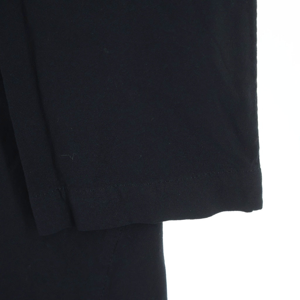COMME des GARCONS COMME des GARCONS(コムデギャルソンコムデギャルソン) 15AW ポリ縮絨 ラウンドカラー コート ブラック レディース