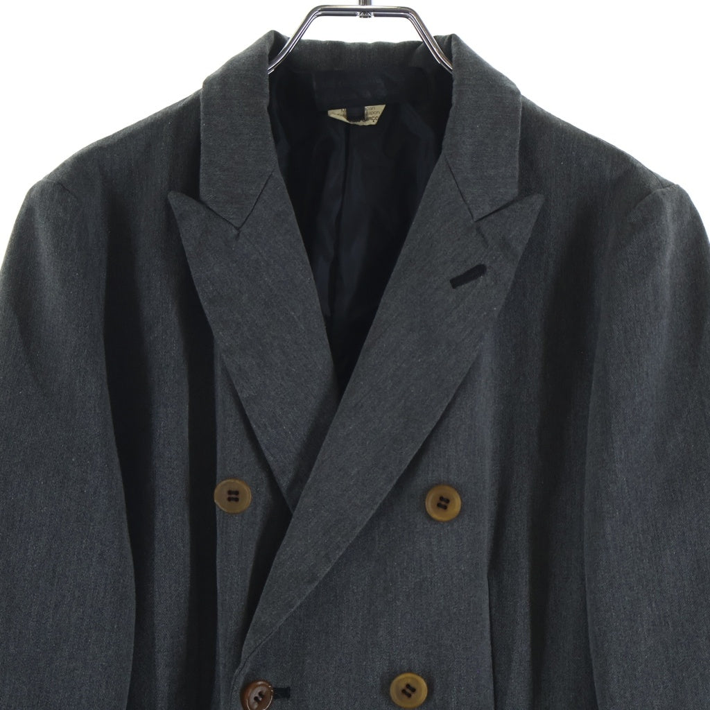 COMME des GARCONS COMME des GARCONS(コムデギャルソンコムデギャルソン) 13AW スカラップカット ダブルブレストジャケット グレー レディース RL-J016 AD2013