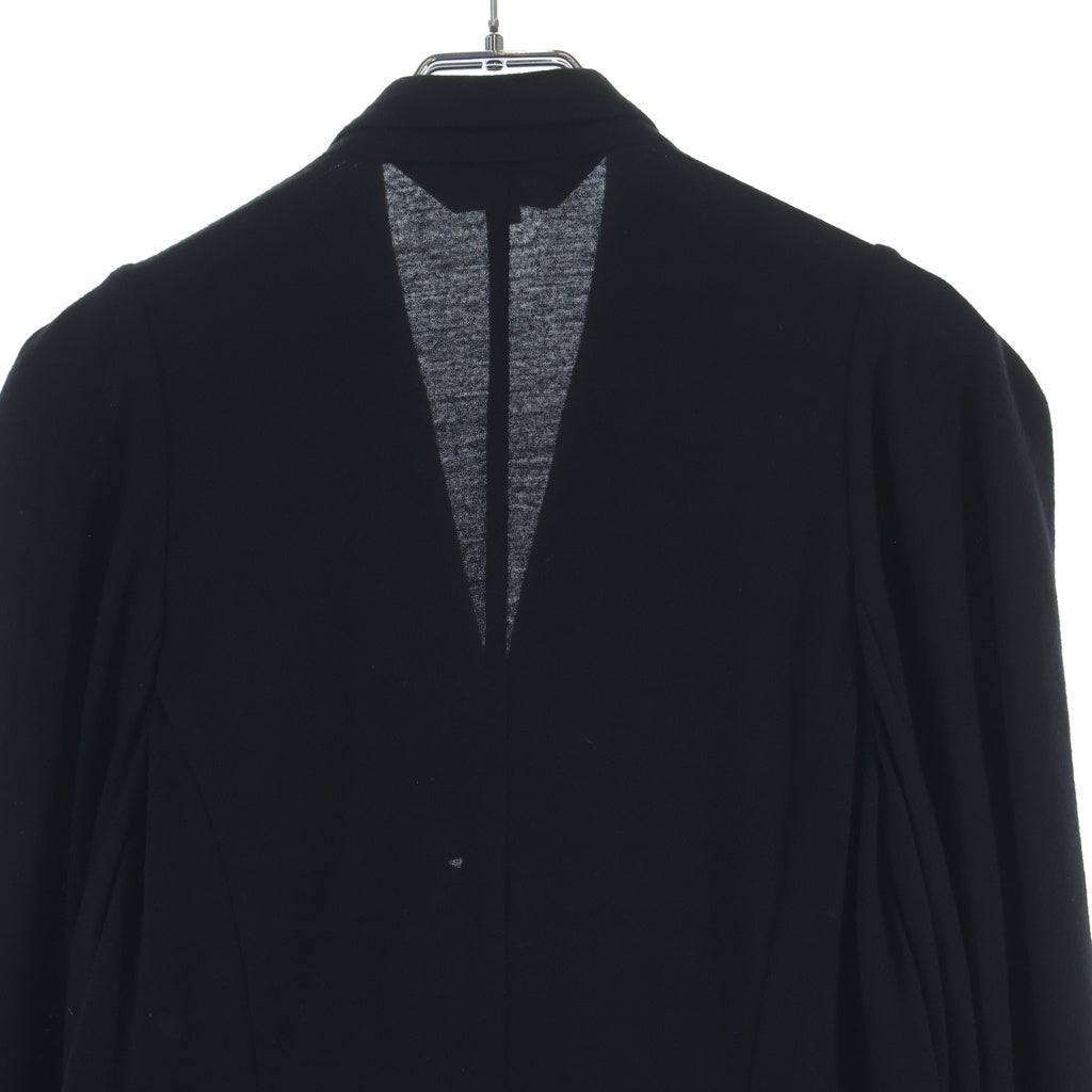 COMME des GARCONS(コムデギャルソン) ゴールドチェーン装飾 ウール ニット ジャケット ブラック レディース AJ-31001M AD1989