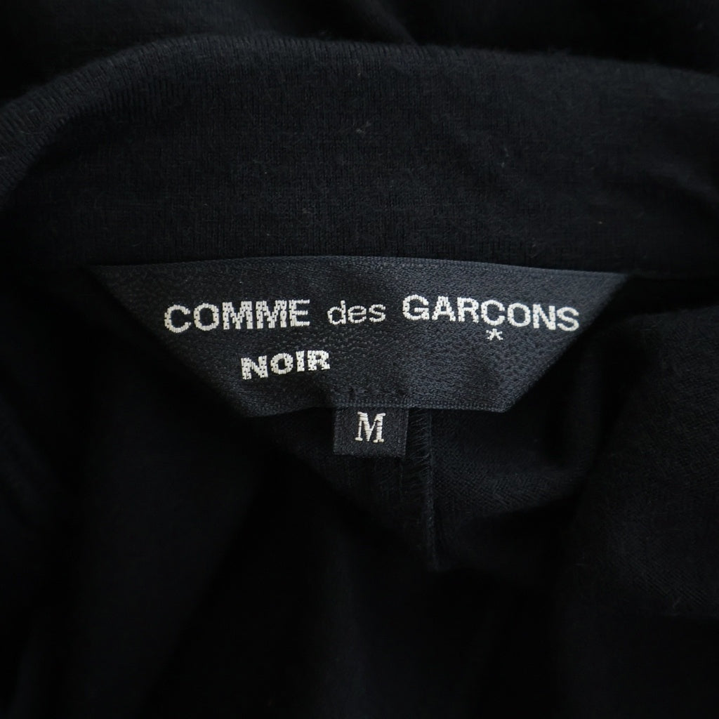 COMME des GARCONS(コムデギャルソン) ゴールドチェーン装飾 ウール ニット ジャケット ブラック レディース AJ-31001M AD1989
