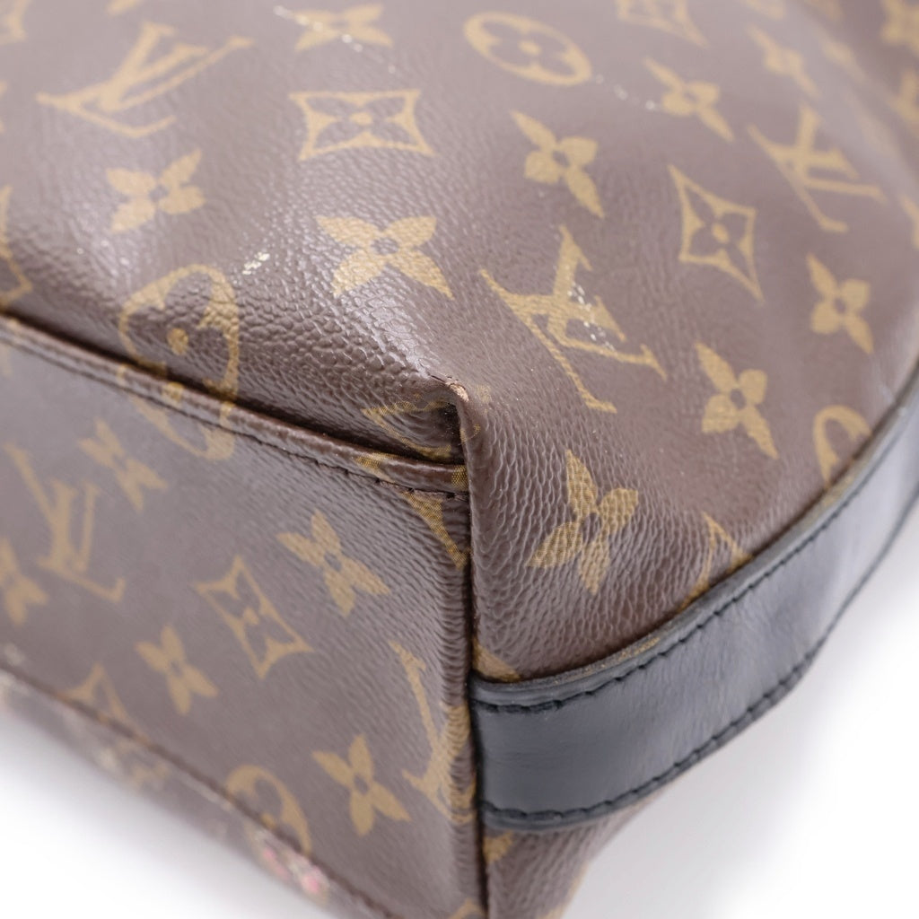 LOUIS VUITTON(ルイヴィトン) モノグラム マカサー デイヴィス PVCレザー 2WAY ハンドバッグ トートバッグ ショルダーバッグ ブラウン M56708