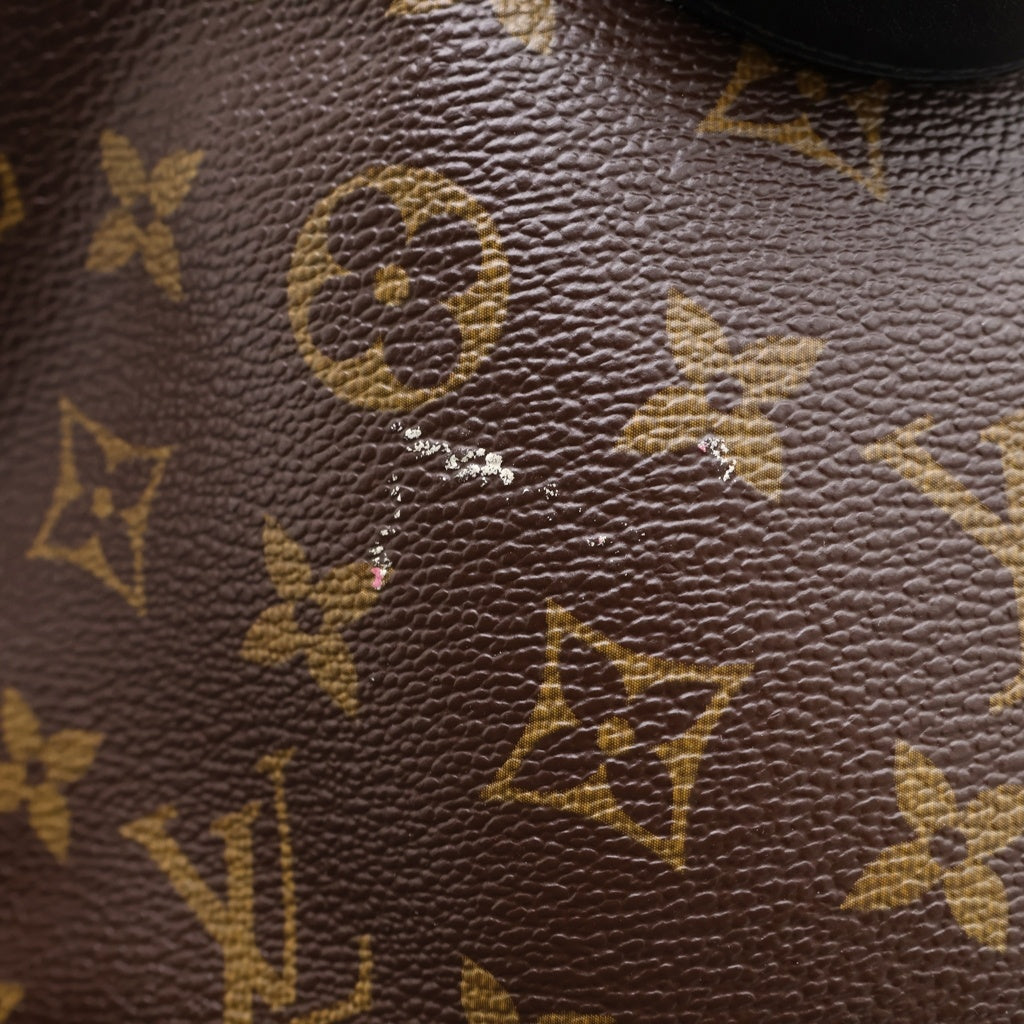 LOUIS VUITTON(ルイヴィトン) モノグラム マカサー デイヴィス PVCレザー 2WAY ハンドバッグ トートバッグ ショルダーバッグ ブラウン M56708