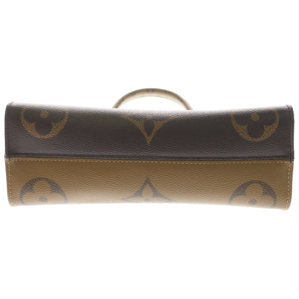 LOUIS VUITTON(ルイヴィトン) オンザゴー EW ブラウン モノグラム ジャイアント リバース ポーチ付き ショルダーバッグ ブラウン M46653 M46653 レディース