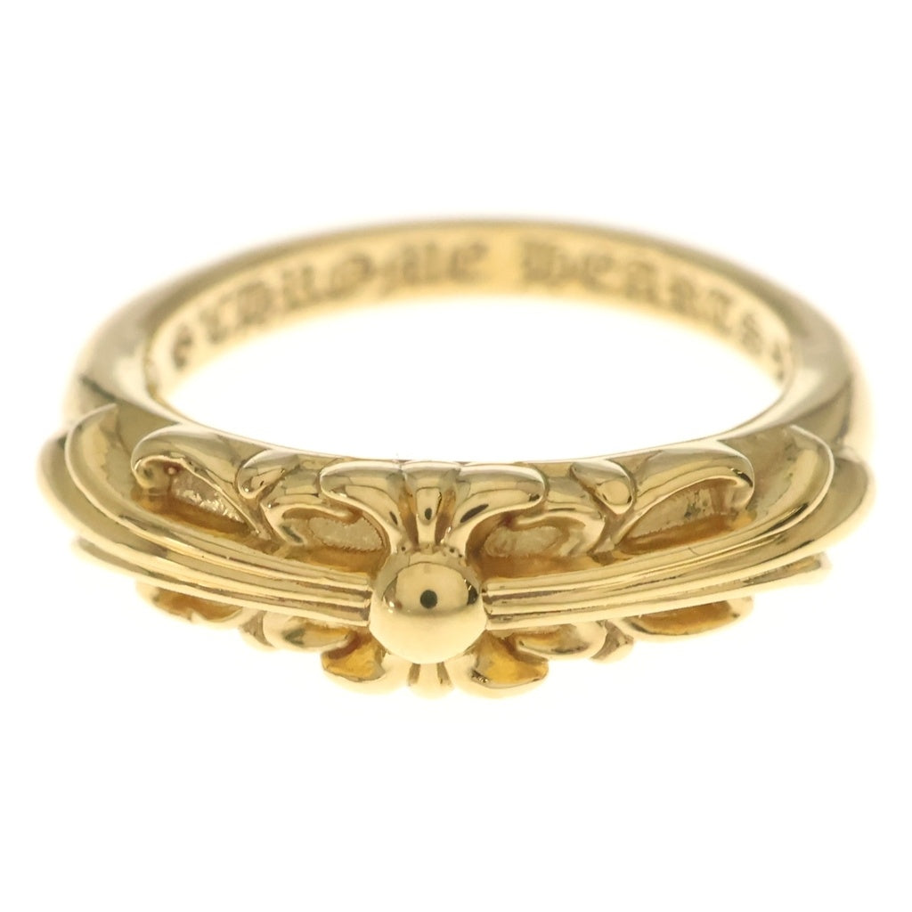 CHROME HEARTS(クロムハーツ) 22K BABYCLSC ベイビークラシック フローラルクロスリング ゴールド BCA391