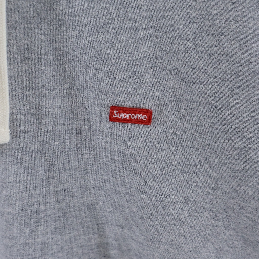 SUPREME(シュプリーム) 26SS Small Box Drawcord Hooded Sweatshirt スモールボックス ドローコード フーデッドスウェットシャツ プルオーバーパーカー グレー