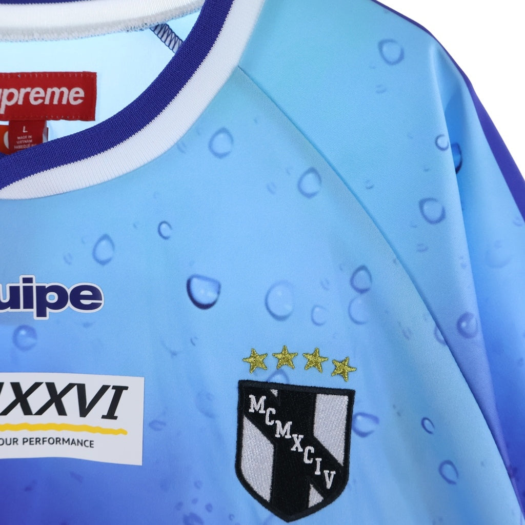 SUPREME(シュプリーム) 26SS FIJI Soccer Jersey サッカー ジャージー 半袖Tシャツカットソー ブルー/レッド