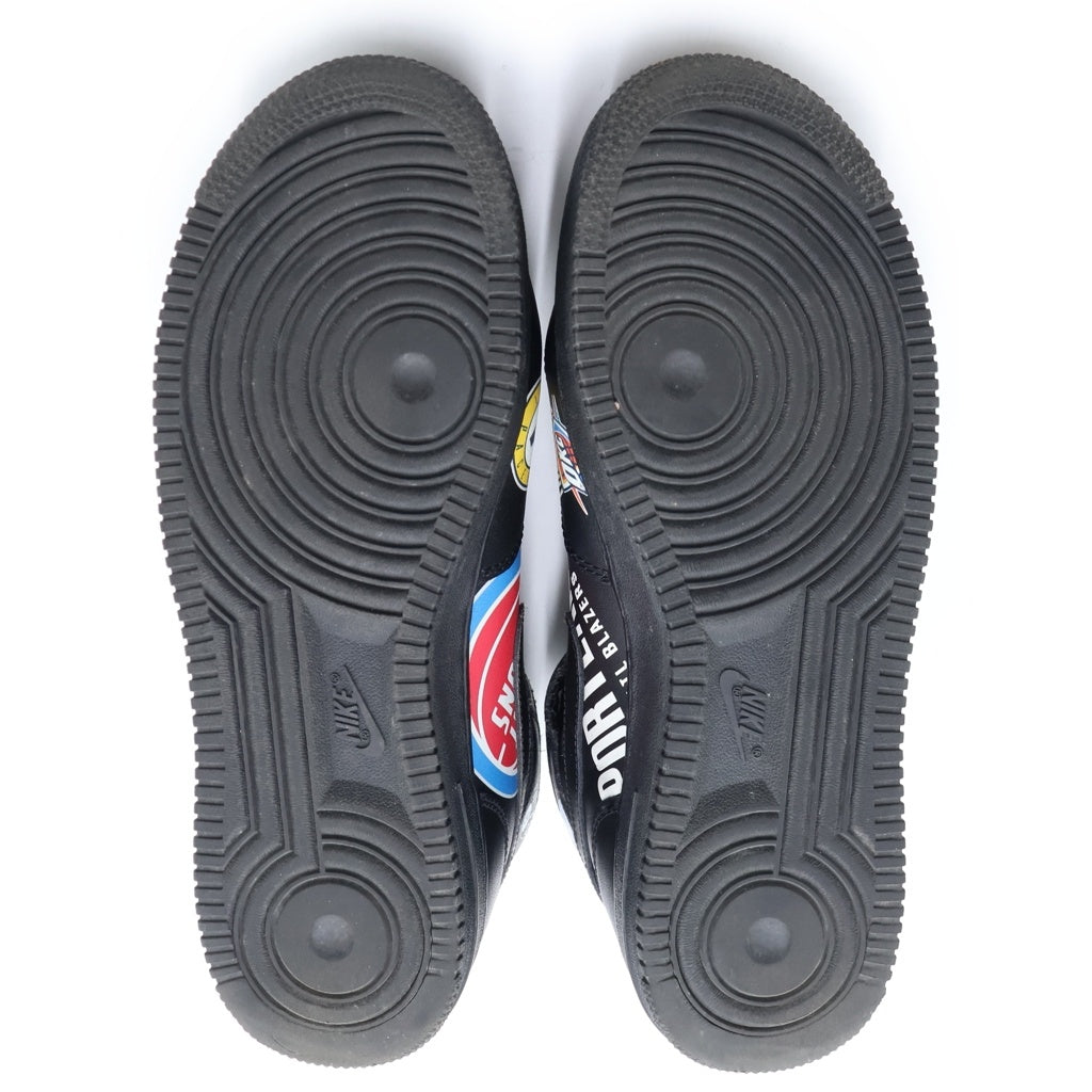 NIKE(ナイキ) ×Supreme ×NBA AIR FORCE1 MID '07 AQ8017-001 シュプリーム エヌビーエー エアフォース1 ミドルカットスニーカー ブラック US9.5/27.5cm