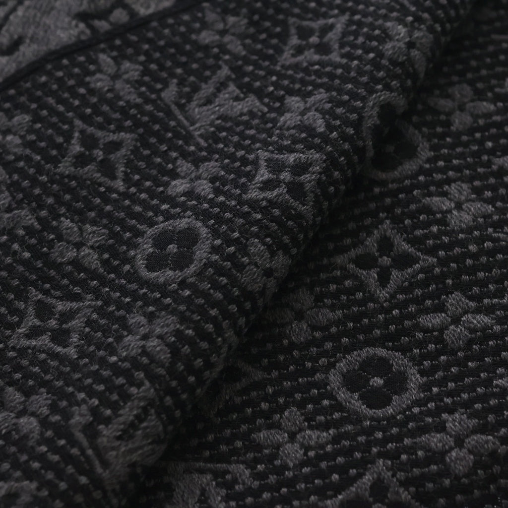 LOUIS VUITTON(ルイヴィトン) エシャルプ クラシック モノグラム ウールマフラー ストール グレー M78526 レディース