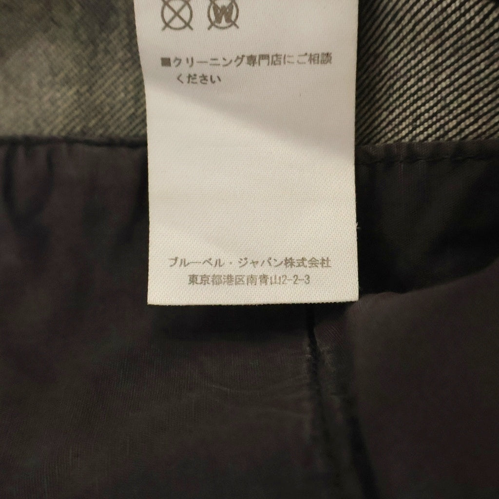 BALMAIN(バルマン) クラッシュ ダメージ加工 ストレッチ デニム パイカーパンツ ブラック S7H9528T097