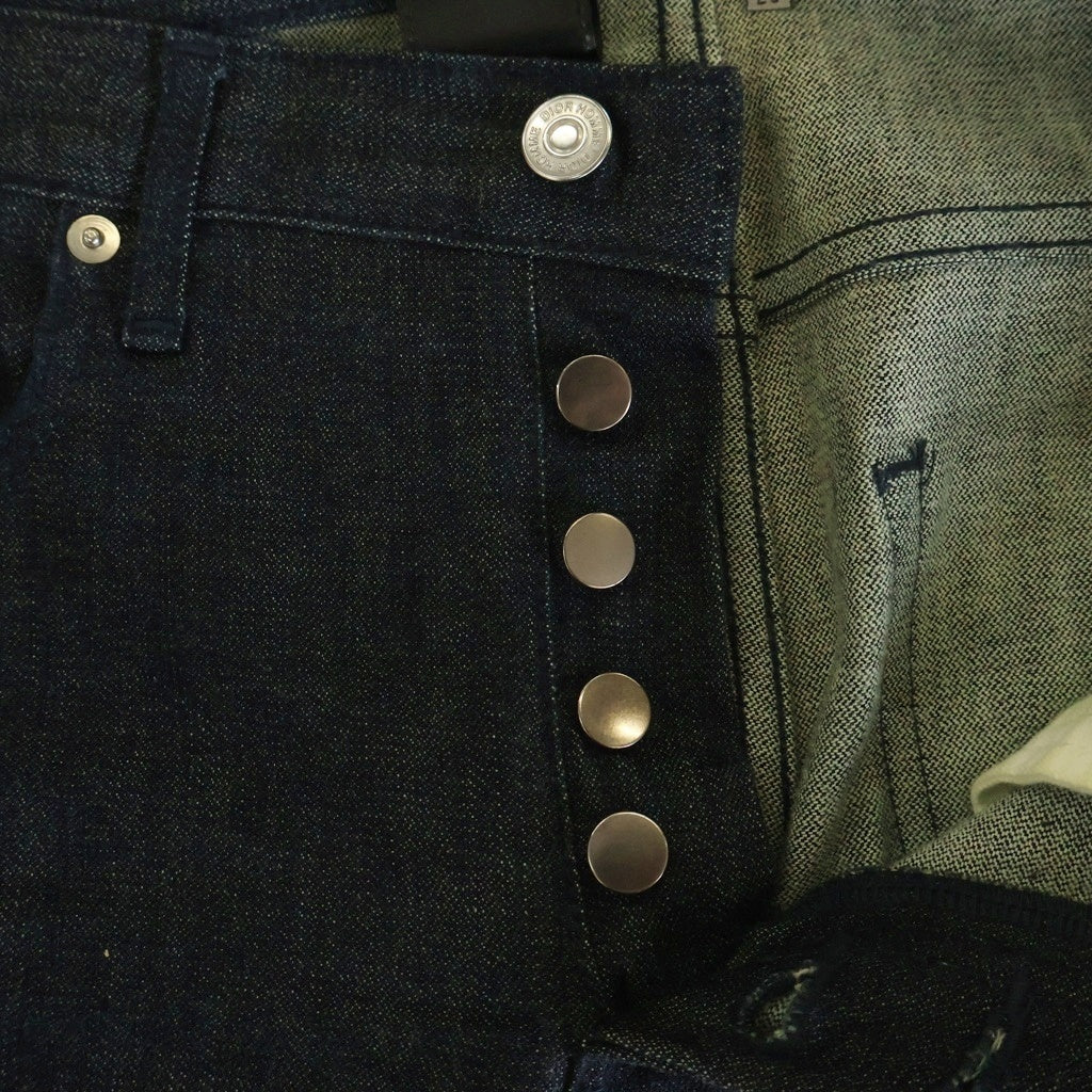 Dior HOMME(ディオールオム) 08SS クリス期 ウォッシュド加工 ストレッチ スキニーデニムパンツ インディゴ 8E3111730708