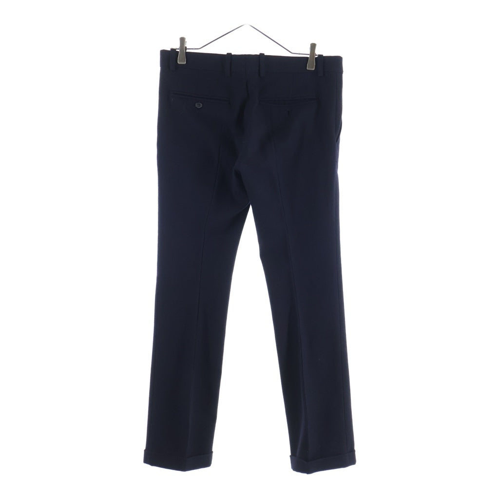 BALMAIN(バルマン) ウール 2B シングルテーラードジャケット ストレートパンツ ネイビー セットアップ