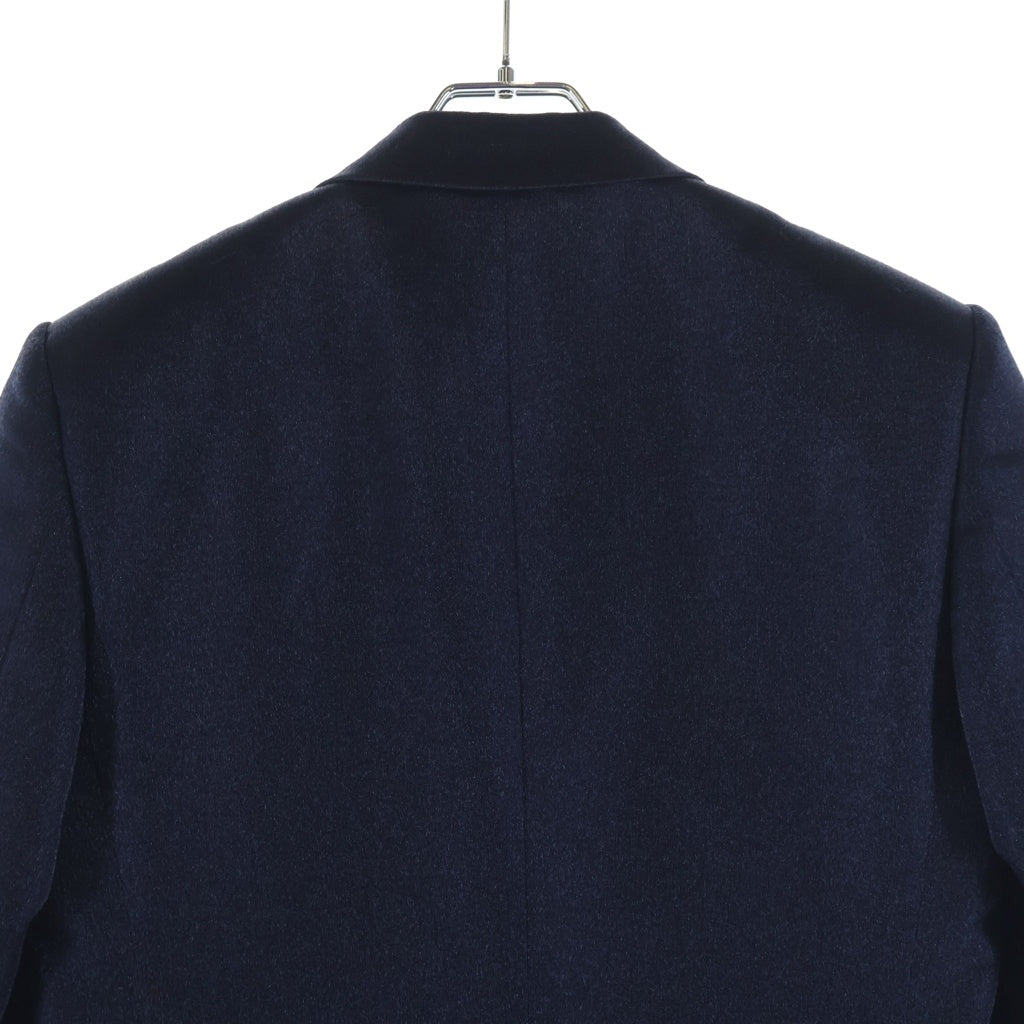 JOHN LAWRENCE SULLIVAN(ジョンローレンスサリバン) DORMEUIL ドーメル ウール ナイロン 2B シングルテーラードジャケット ネイビー
