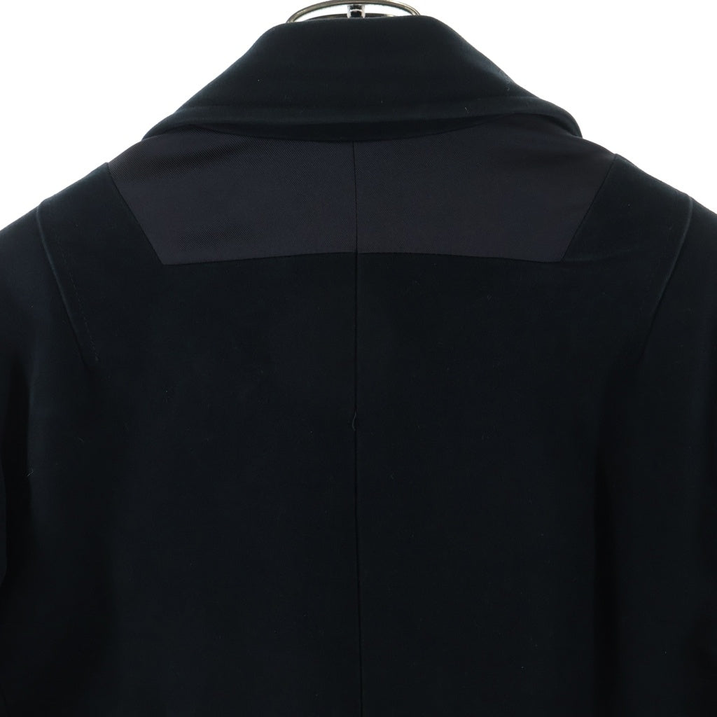 GIVENCHY(ジバンシィ) コットン レーヨン 切替 チェスターコート ブラック 11F 0224 064