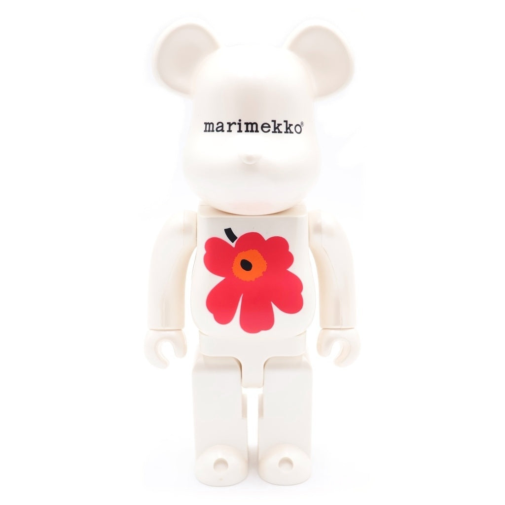 MEDICOM TOY(メディコムトイ) BE@RBRICK marimekko 400% ベアブリック マリメッコ フィギュア 人形 ホワイト