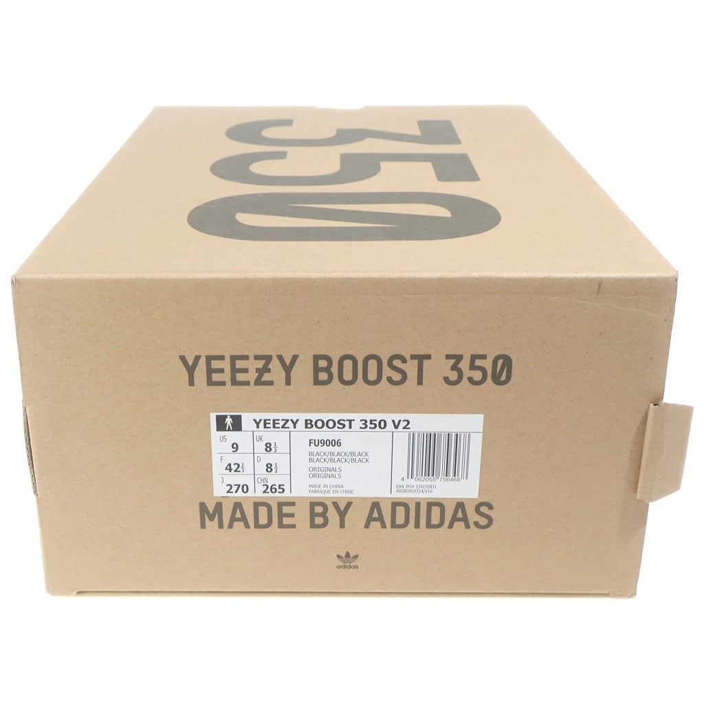 adidas(アディダス) YEEZY BOOST 350 V2 FU9006 イージーブースト ローカットスニーカー ブラック US9/27cm