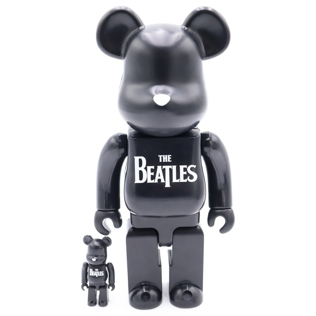 MEDICOM TOY(メディコムトイ) BE@RBRICK THE BEATLES 100% & 400% ベアブリック ザ ビートルズ フィギュア 人形 ブラック/グリーン