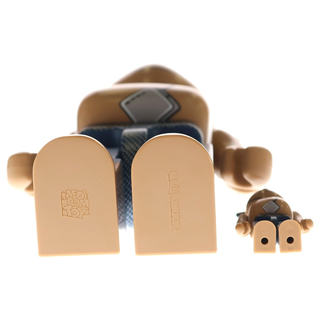 MEDICOM TOY(メディコムトイ) BE@RBRICK a-nation '04 (MID SUMMER MODEL) 100% & 400% ベアブリック エイベックス ミッドサマーモデル フィギュア 人形 ブルー/インディゴ