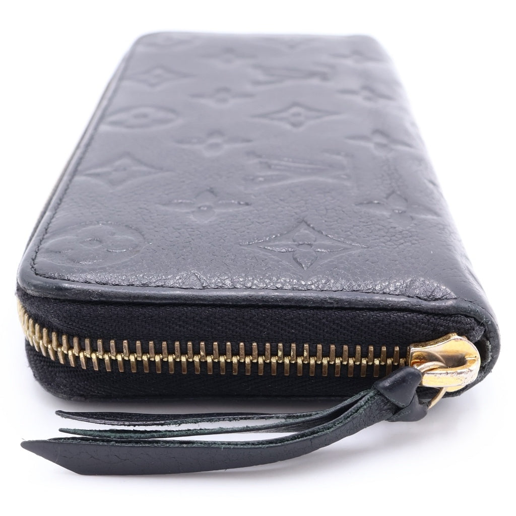 LOUIS VUITTON(ルイヴィトン) ポルトフォイユ クレマンス モノグラム総柄 ラウンドジップ 長財布 ウォレット ブラック M60171