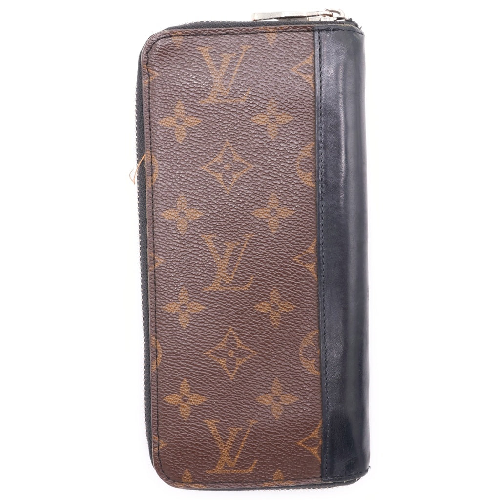 LOUIS VUITTON(ルイヴィトン) ジッピーウォレット ヴェルティカル モノグラム マカサー ラウンドジップ 長財布 ウォレット ブラウン M60109