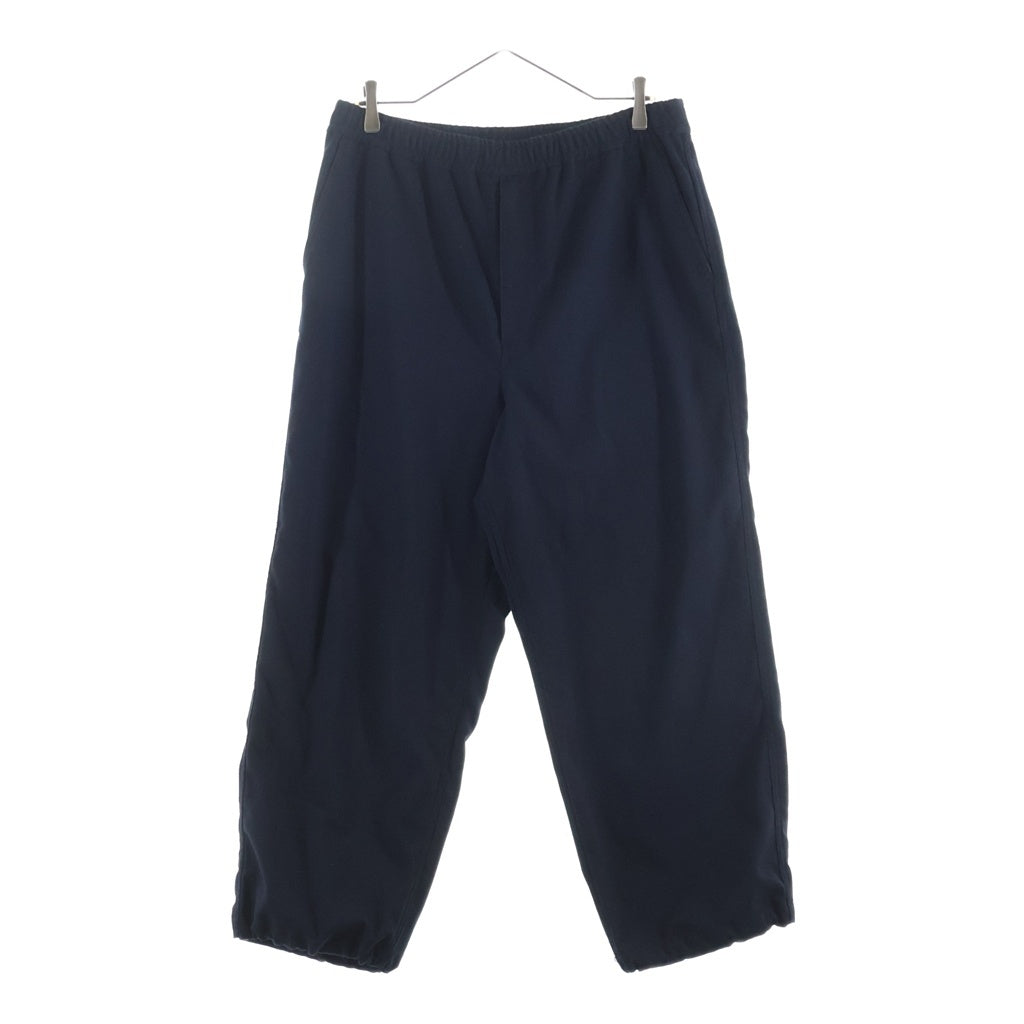 DAIWA PIER39(ダイワ ピアサーティナイン) 21AW TECH FLANNEL EASY TROUSERS ドローコード付き トラウザー イージーパンツ ブラック BP-36021W