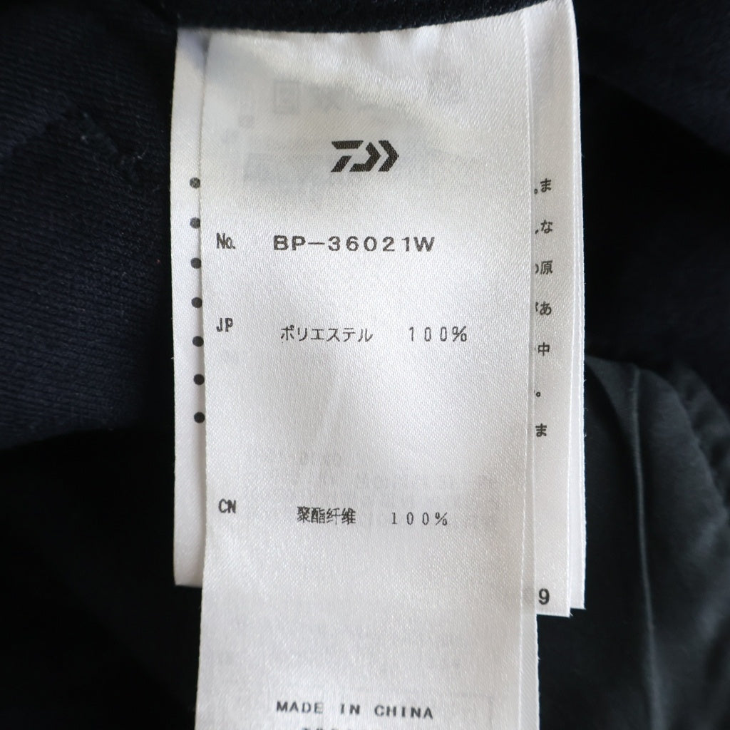 DAIWA PIER39(ダイワ ピアサーティナイン) 21AW TECH FLANNEL EASY TROUSERS ドローコード付き トラウザー イージーパンツ ブラック BP-36021W