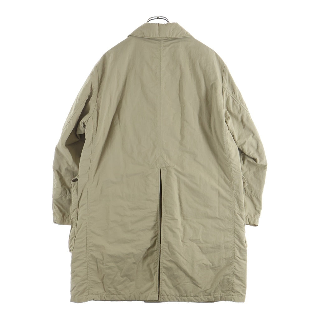 NEIGHBORHOOD(ネイバーフッド) 18AW ISLEY/N-COAT フラップポケット ナイロン ステンカラー コート ベージュ 182AQNH-JKM06
