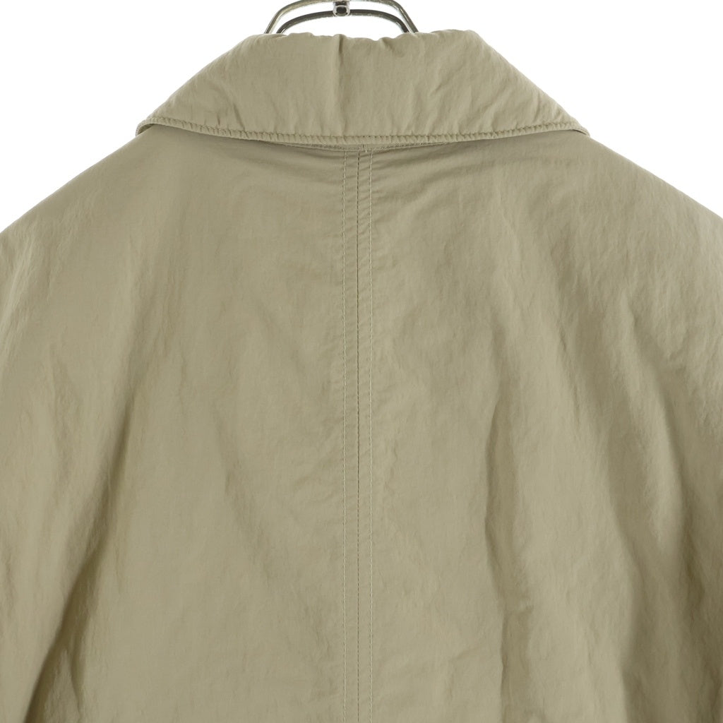 NEIGHBORHOOD(ネイバーフッド) 18AW ISLEY/N-COAT フラップポケット ナイロン ステンカラー コート ベージュ 182AQNH-JKM06