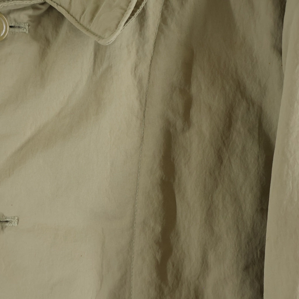 NEIGHBORHOOD(ネイバーフッド) 18AW ISLEY/N-COAT フラップポケット ナイロン ステンカラー コート ベージュ 182AQNH-JKM06
