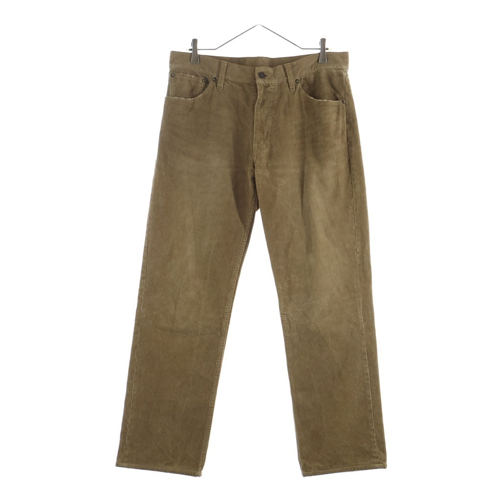 VISVIM(ヴィスヴィム) 20AW FLUXUS 03 CORD 4ポケット ストレートシルエット コーデュロイ パンツ ベージュ 0120205008008