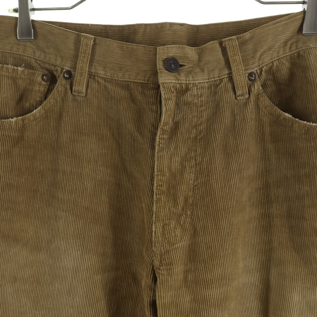 VISVIM(ヴィスヴィム) 20AW FLUXUS 03 CORD 4ポケット ストレートシルエット コーデュロイ パンツ ベージュ 0120205008008