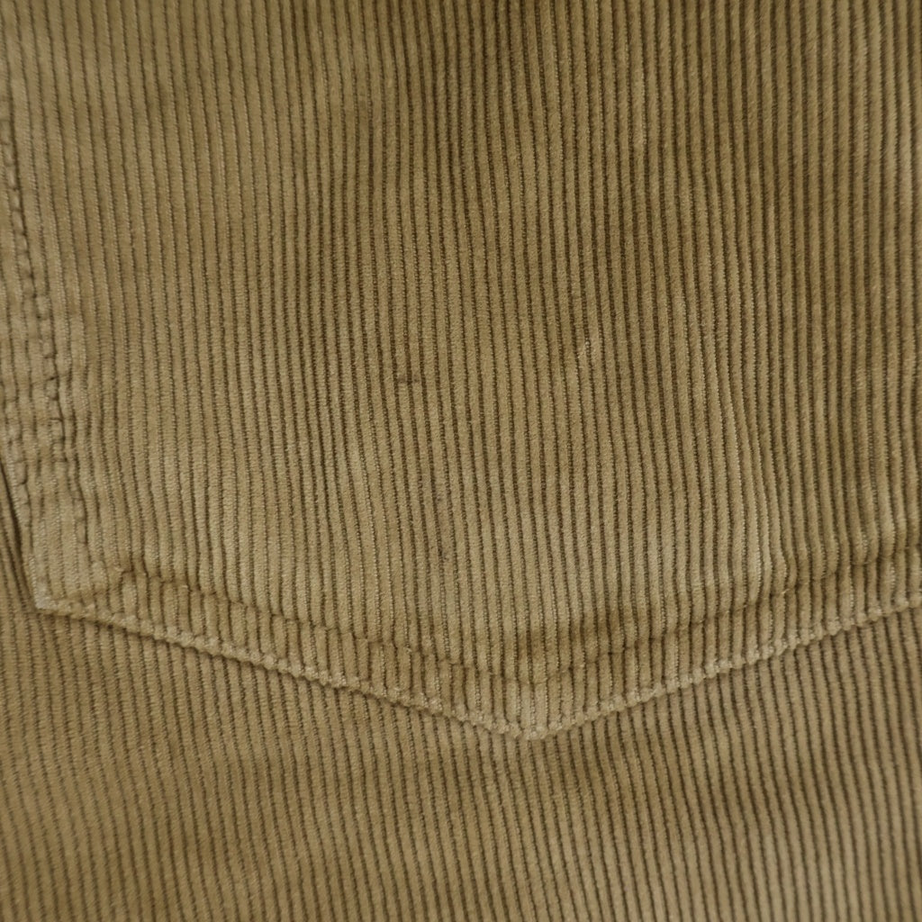 VISVIM(ヴィスヴィム) 20AW FLUXUS 03 CORD 4ポケット ストレートシルエット コーデュロイ パンツ ベージュ 0120205008008