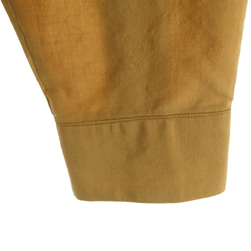 VISVIM(ヴィスヴィム) BOOMER SHIRT L/S ダブルポケット 開襟 長袖 ボタン シャツ ブラウン 0123105011004