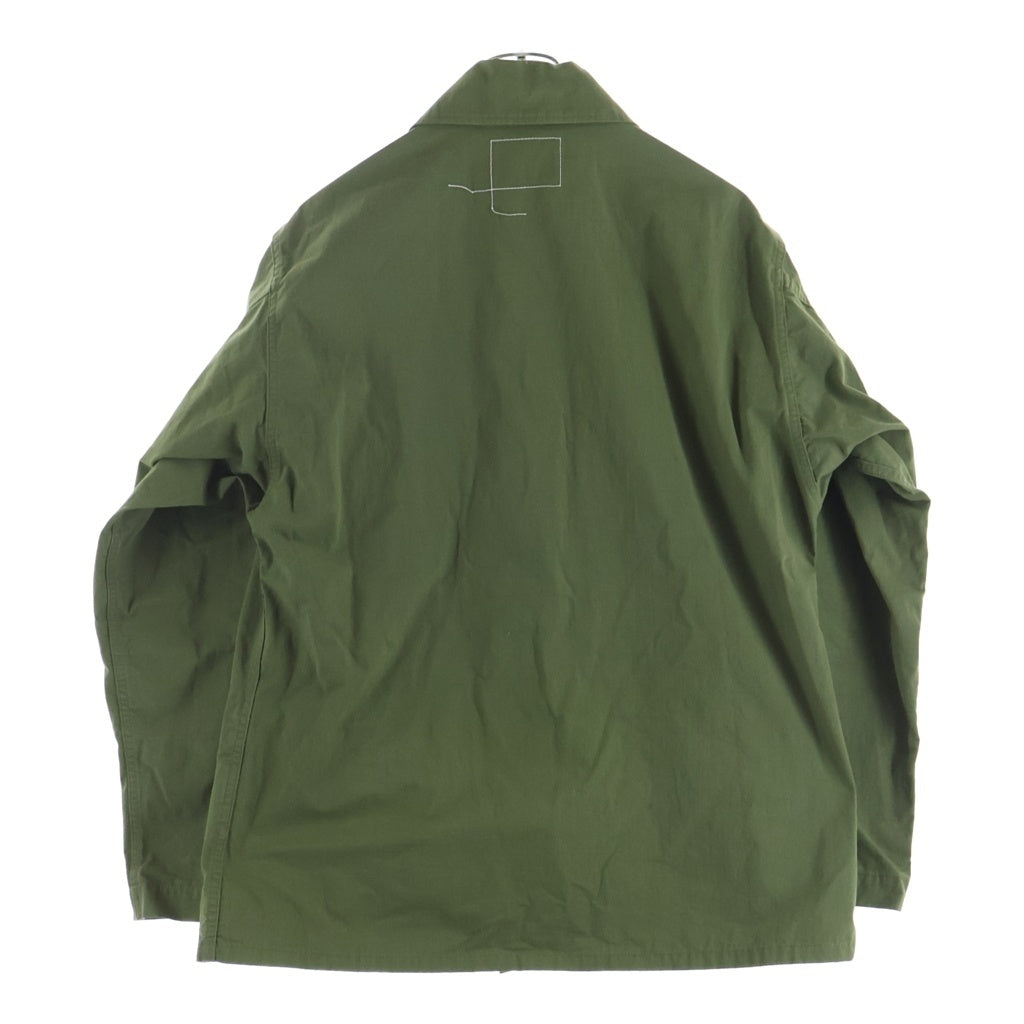 WTAPS(ダブルタップス) JUNGLE LS SHIRT NYCO RIPSTOP マルチポケット ミリタリー ジャングル 長袖シャツ カーキ WVDT-SHM03