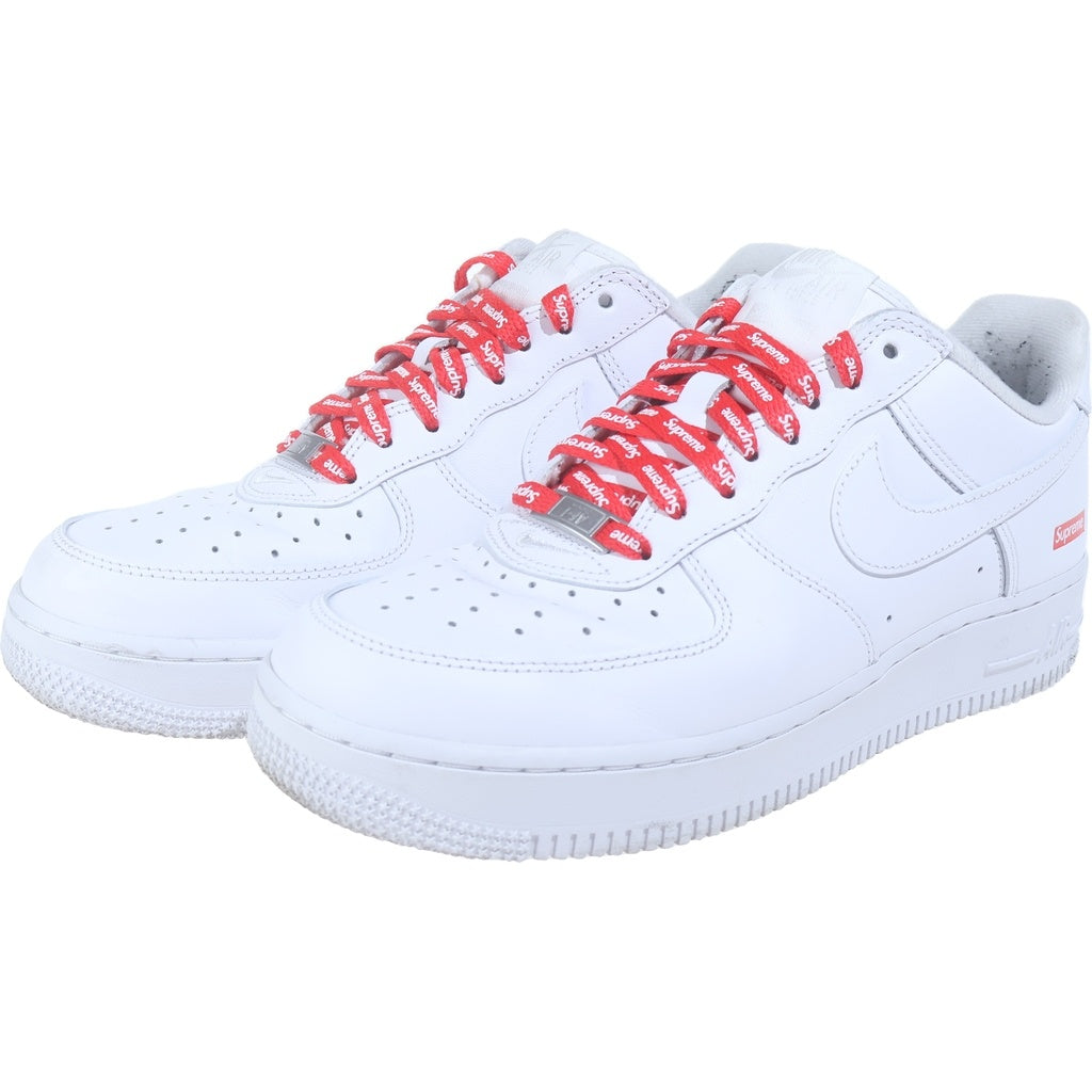 NIKE(ナイキ) ×Supreme AIR FORCE 1 LOW CU9225-100 シュプリーム エアフォース1 ローカットスニーカー ホワイト US8.5/26.5cm