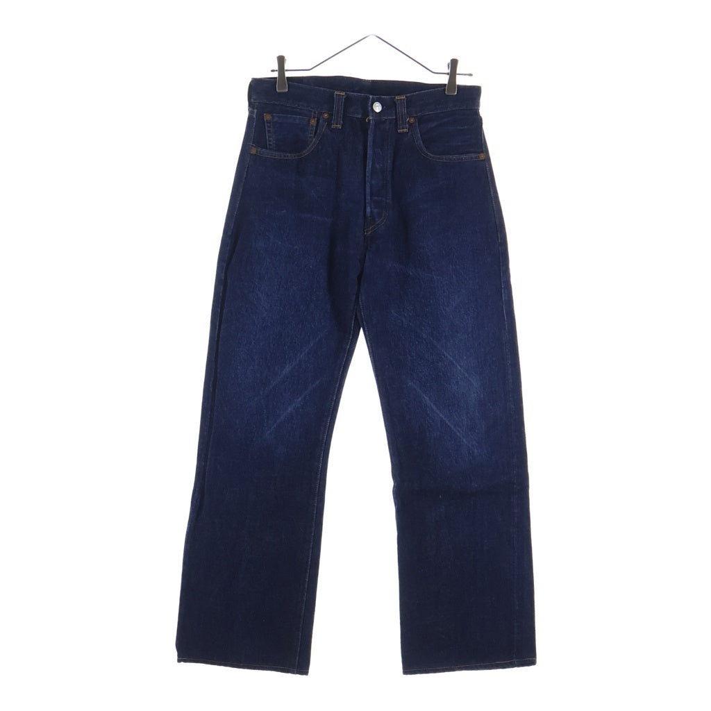Levi's(リーバイス) 90s VINTAGE 復刻 501XX ボタンフライデニムパンツ BIG E ボタン裏刻印555 バレンシア工場 インディゴ 501-0003