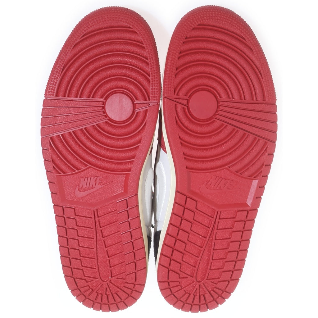 NIKE(ナイキ) ×Trophy Room AIR JORDAN1 RETRO LOW OG SP HV6157-100 トロフィールーム エアジョーダン1 ローカットスニーカー ホワイト/レッド/ブラック US9/27cm