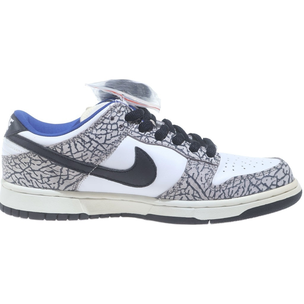 NIKE SB(ナイキエスビー) 【観賞用2002年製】 ×Supreme DUNK LOW PRO WHITE CEMENT SAFARI シュプリーム ダンク ホワイトセメント ローカットスニーカー US9.5/27.5cm 304292-001