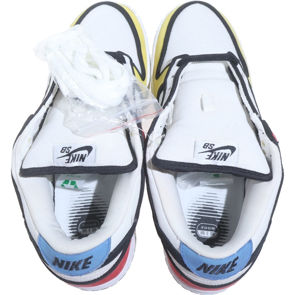 NIKE SB(ナイキエスビー) 【観賞用2008年製】 DUNK LOW PIET MONDRIAN 304292-702 ダンク ピエト モンドリアン ローカットスニーカー ホワイト US10/28cm