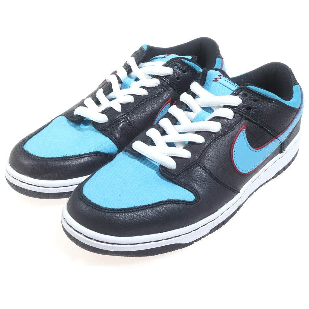 NIKE SB(ナイキエスビー) 【観賞用2008年製】 DUNK LOW ANGEL AND DEATH 313170-041 ダンク エンジェルスアンドデス ローカットスニーカー ブラック/ブルー US9/27cm
