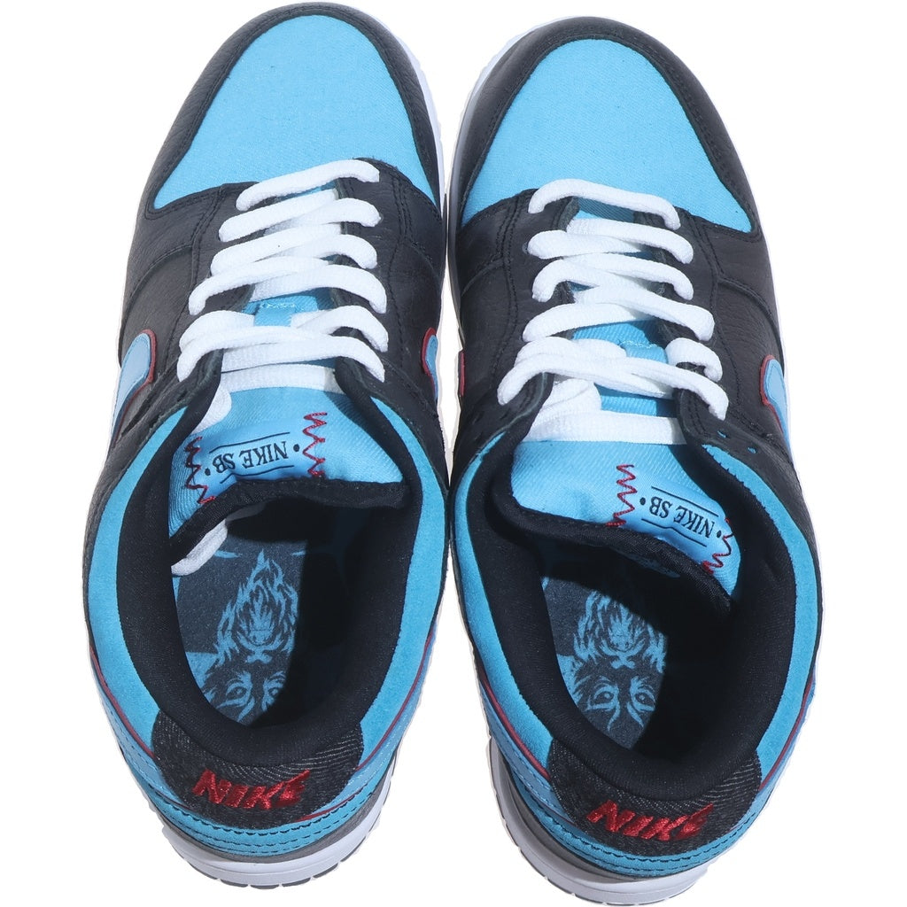 NIKE SB(ナイキエスビー) 【観賞用2008年製】 DUNK LOW ANGEL AND DEATH 313170-041 ダンク エンジェルスアンドデス ローカットスニーカー ブラック/ブルー US9/27cm