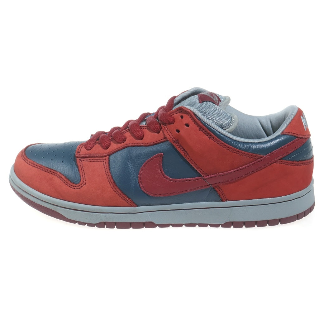 NIKE(ナイキ) 【観賞用2002年製】 DUNK LOW PRO SB SHARK 304292-361 ダンク ローカットスニーカー シャーク レッド/ネイビー US10.5/28.5cm